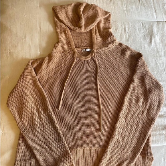 T by Alexander Wang - Hooded Knit Sweater - Picture 2 of 2